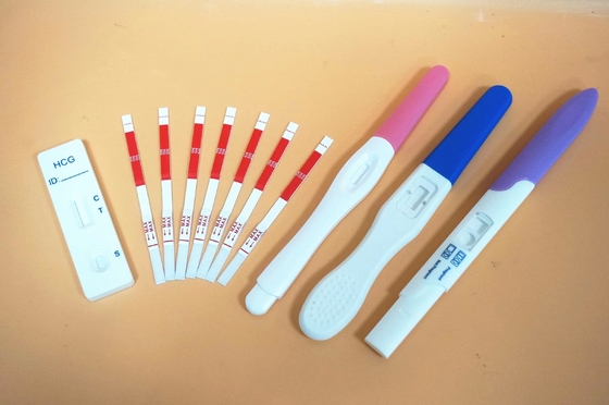 집 셀프 테스팅을 위해 정확한 카세트 빠른 진단 시험 장비 HCG 임신