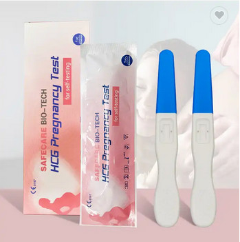 HCG 임신 채뇨 자체 시험 3.0 밀리미터 임신 신속 시험