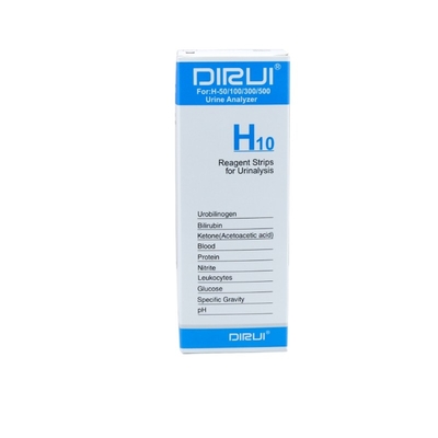ISO13485 요단백 검사는 소변 검사를 위한 H10 디루이 채뇨 스트립을 벗깁니다