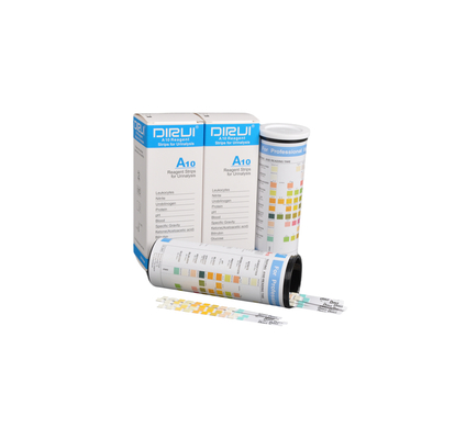 소변 분석 테스트 스트립 0-30mg/dL 1-2분